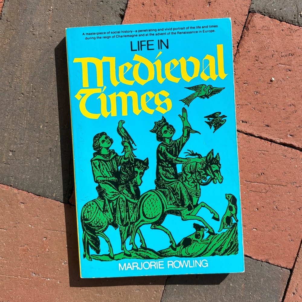1979 Life in Medieval Times Chivalry Plague Monks Crusade Feudal Castle Peasants